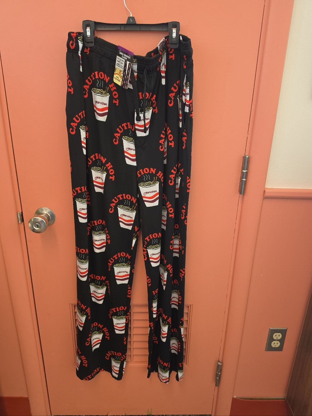 NWT Mad Engine Men's Size 2X (44-46) Maruchen Ramen Noodles Lounge Pajama Pants